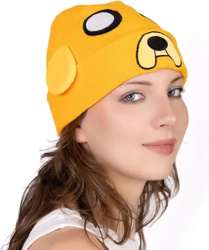 Vista 5 de ComfyCamper Gorro de perro amarillo para mujer, disfraz de Halloween para cosplay