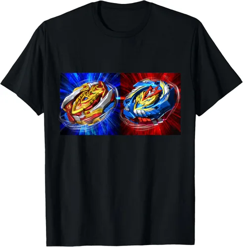 Vista 2 de BEYBLADE BURST TURBO DOUBLE BEY Camiseta, Negro