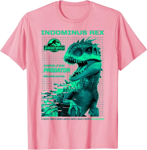 Vista 82 de Jurassic World Indominus Rex Hybrid Predator T-Shirt Small Negro