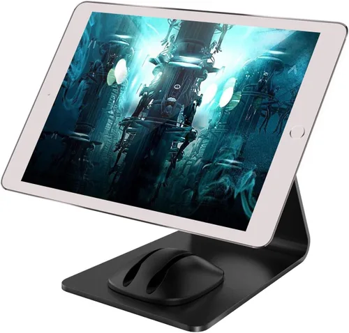 Vista 4 de WixGear Soporte magnético para teléfono celular, soporte de teléfono premium para iPhone, teléfonos inteligentes Android y mini tabletas, soporte