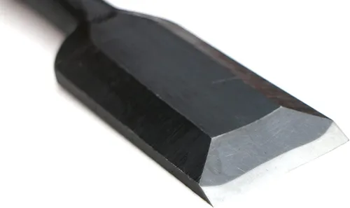Vista 3 de OHKANBOSHI - Cincel japonés para carpintería "Oire Nomi", tallado, mortajante, cola de milano, mango de roble rojo, fabricado en Japón