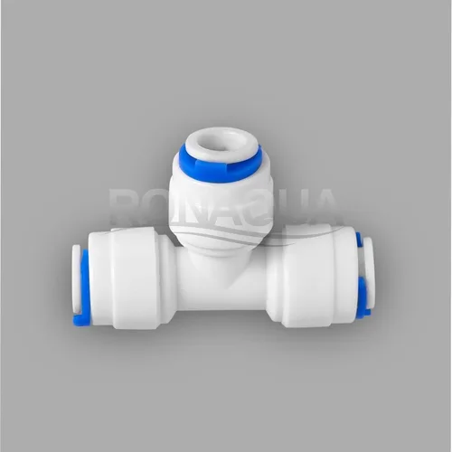 Vista 3 de Ronaqua Conexión rápida Conexión Empuje en accesorios para sujetar tubos de agua de 1/4" OD para sistemas de ósmosis inversa y filtros de agua Juego