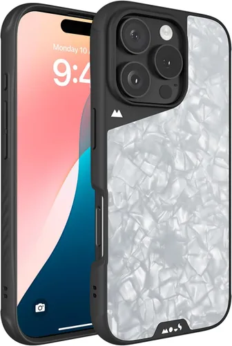 Vista 22 de Mous - Funda para iPhone 15 compatible con MagSafe Limitless 5.0, cuero negro, funda protectora para iPhone 15, funda para teléfono a prueba