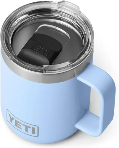 Vista 30 de YETI Rambler - Taza apilable de 10 onzas, aislada al vacío, acero inoxidable con tapa MagSlider, acero inoxidable