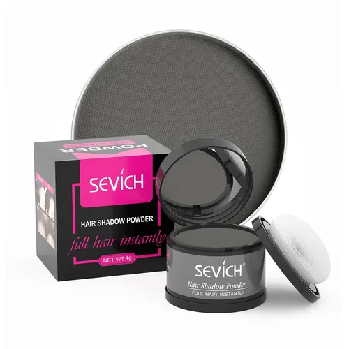 Vista 20 de Polvo para Línea de Cabello Sevich 2.0, Oculta Instantáneamente la Pérdida de Cabello, Polvo para Toque de Raíces, Sombra de Cabello para Mujeres