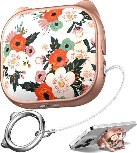 Vista 15 de Funda para Estuche de Airpods Pro de 2ª/1ª Generación, Compatible con Estuche de Airpods Pro de 2ª Gen Puerto de Carga USB C, Funda Suave