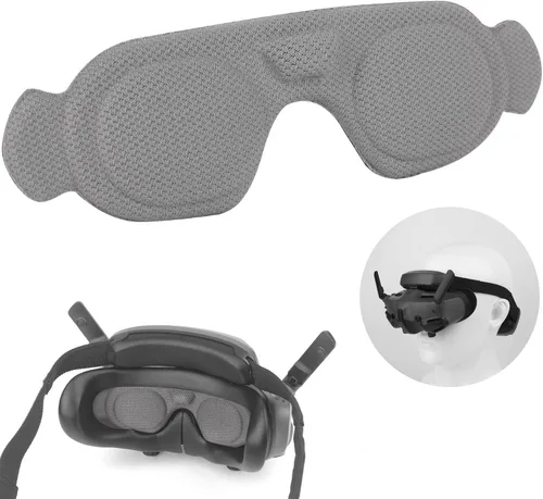 Vista 6 de PEUTIER Funda protectora de lente para DJI Goggles3 y DJI Avata 2, protector de lente antipolvo, almohadilla para ojos a prueba de polvo compatible