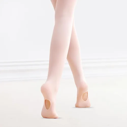 Vista 7 de Feisract Mallas de ballet para niñas y mujeres, mallas de transición ultra suaves