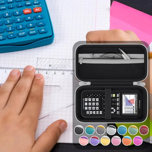 Vista 9 de Estuche rígido para calculadora CE Texas Instruments TI-84 Evo/TI-84