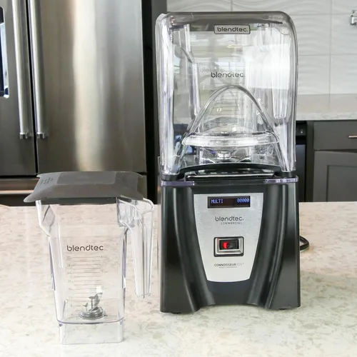 Vista 3 de Blendtec Licuadora comercial Connoisseur 825 + 2 tarros de cuatro lados