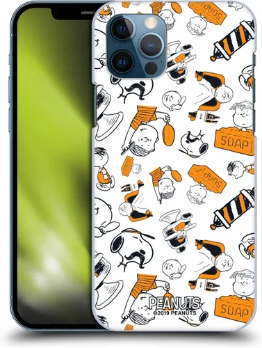 Vista 9 de Head Case Designs Carcasa rígida con licencia oficial de Peanuts Charlie Brown Chuck Barber Shop compatible con Apple iPhone 7/8/SE 2020 y 2022