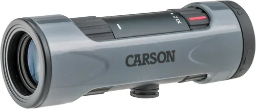 Vista 6 de Carson MonoZoom Zoom Monocular de 7-0.827 x 0.827 in (ZM-721), gris, XXL