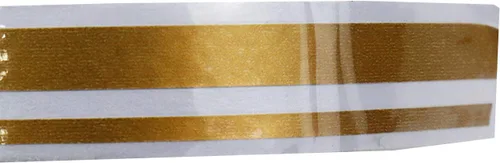 Vista 4 de Modengzhe - Cinta adhesiva de rayas para automóvil, 32 pies (32.2 ft) (dorado)