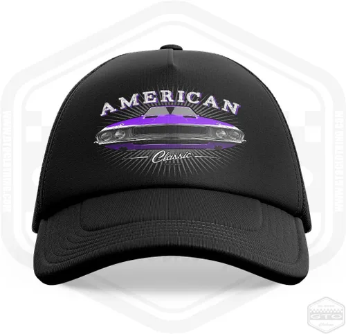 Vista 3 de 1970 Challenger American Muscle Gorra de camionero