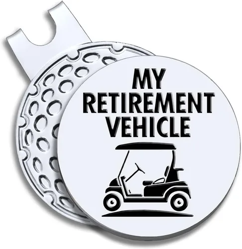 Vista 10 de Men Golf Ball Marker with Magnetic Hat Clip, Funny Golf Accessories Gifts for Men, Novelty Birthday Gifts for Male Golfer Fan