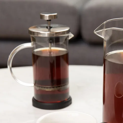 Vista 5 de bruntmor universal Sustitución Vaso de calor & Resistente a golpes borosilicato Jarra de vidrio de repuesto para French Press Cafetera eléctrica