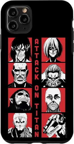 Vista 13 de Attack on Titan Funda Titan Lineup de temporada 4 para iPhone 17