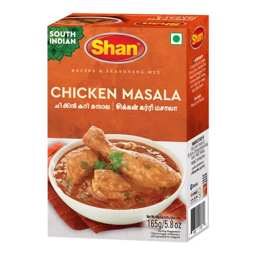 Vista 49 de Shan Chicken 65 - Mezcla de recetas y condimentos de 2.1 oz (60 g) - Polvo de especias para pollo frito picante agridulce - Adecuado