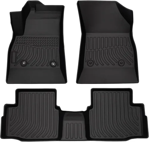 Vista 12 de Alfombrillas para todo tipo de clima para Ford Explorer 2011-2014 (no apto para asientos de cubo), tapetes para el piso de 1ª y 2ª y fila, 3D