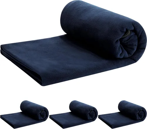 Vista 8 de Mixweer 3 piezas de forro polar para saco de dormir para adultos, clima cálido o frío, 75 pulgadas, añade 12 grados Fahrenheit más calor, forro