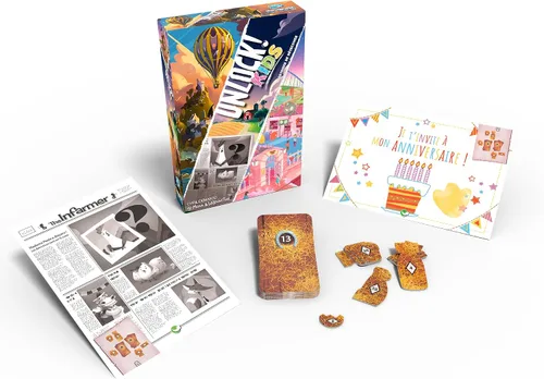 Vista 4 de Asmodee : Unlock Kids / Detective stories (juego inglés)