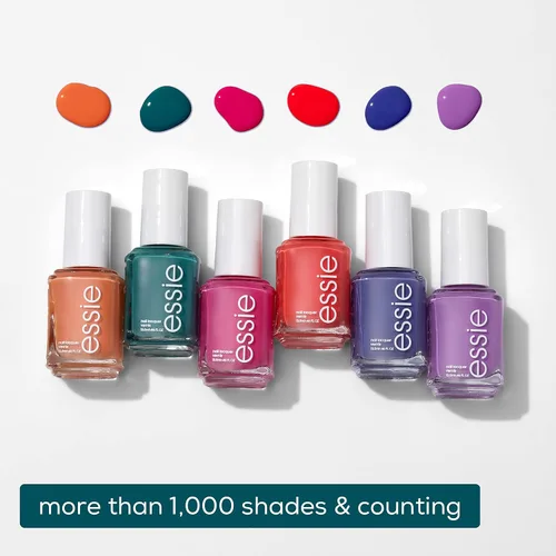 Vista 6 de Essie - Esmalte de uñas, edición limitada, colección San Valentín 2022, esmalte de uñas blanco con acabado brillante, fórmula vegana libre de 8