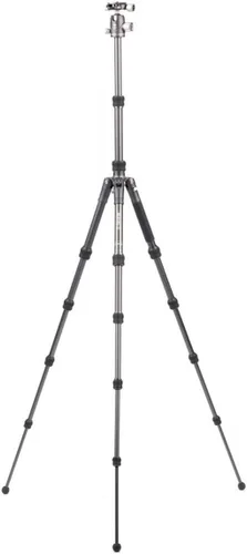 Vista 6 de Benro Trípode/monopie de viaje de aluminio de 5 secciones de la serie Bat Zero con cabeza de bola VX20