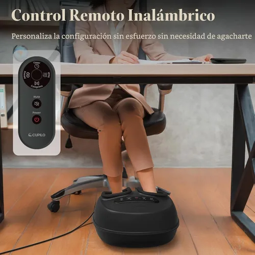 Vista 6 de Masajeador de pies con calor para neuropatía - [2026 actualizado], HSA Negro