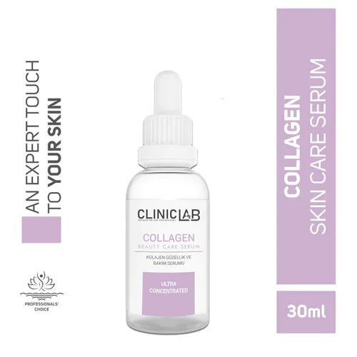 Vista 2 de Suero de colágeno para rostro con ácido hialurónico y pantenol, suero para tensar, hidratante e hidratante para mujeres y hombres (1.01 fl oz)