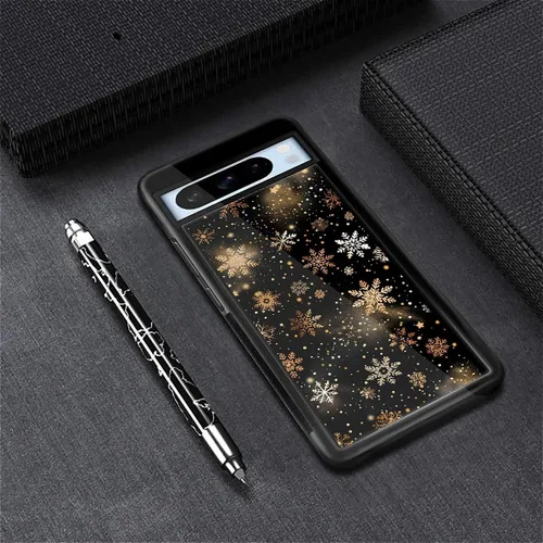 Vista 372 de Compatible con Google Pixel 4A 5G Mobile Case Creative Acrylic Panel trasero Silicona Protección Grip especialmente diseñado para Google Pixel 4A 5G