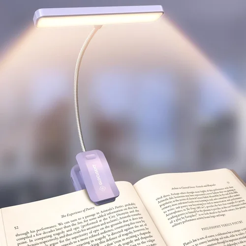 Vista 9 de Glocusent 26 luces LED de lectura para libros en la cama, regalos ideales