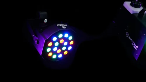 Vista 8 de (2) Rockville RockPAR50 LED RGB Par Can Wash Light + Paquete de doble soporte con (1) cable de iluminación DMX Rockville RDX3M25 de 25 pies y 3