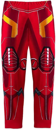 Vista 3 de Marvel Iron Man Costume PJ PALS Pajamas Set for Boys, Red