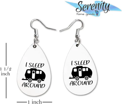 Vista 40 de Van Gogh - Juego de aretes colgantes divertidos Lindos aretes de joyería para niñas y mujeres Impresión de doble cara Regalo de cumpleaños