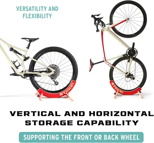Vista 5 de Ninja - Soporte de bicicleta MTB, soporte de bicicleta Performance Stoke, soporte ajustable para bicicleta de carretera, grava, BMX, montaña