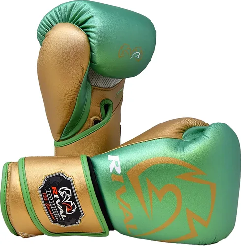 Vista 8 de Guantes de boxeo RIVAL RB100 profesionales para bolsa, 6mm de acolchado D30, microfibra artesanal, sistema innovador Wrist Lock 3