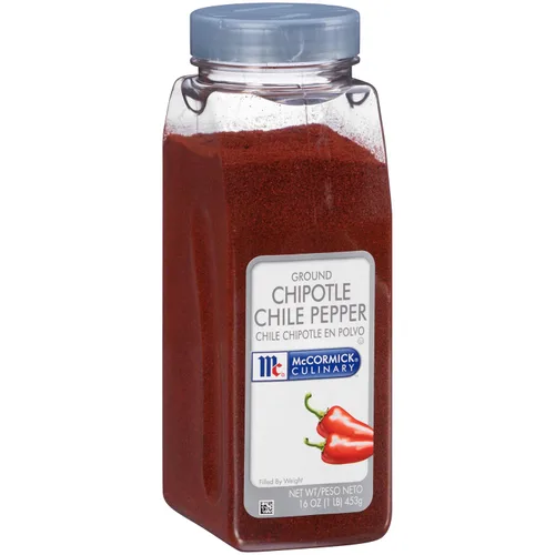 Vista 12 de McCormick Culinary Pimiento chipotle triturado, 16 onzas, un recipiente de 16 onzas de condimento de pimienta chipotle seca para un sabor dulce