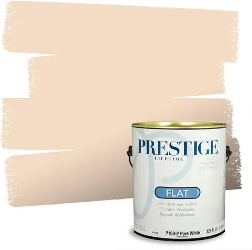 Vista 127 de PRESTIGE Pintura exterior e imprimación en uno, bronceado Aberdeen, plano, 1 galón