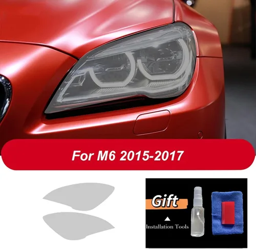 Vista 2 de LAVIYE Película protectora transparente para faros delanteros de automóvil, resistente a los arañazos, para BMW Z4 E89 G29 M2 F87 M3 F80 M4 F82 F83
