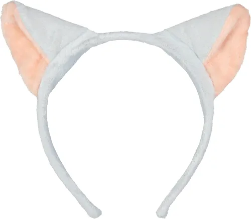 Vista 2 de Seven Times Six Inuyasha Anime Ears Cosplay Diadema Accesorio para el Cabello Blanco