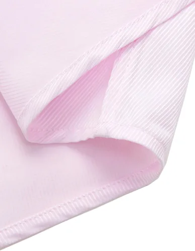 Vista 5 de Alimens & Gentle Camisas de vestir para hombre, manga larga, ajuste regular, formal, esmoquin, gemelos