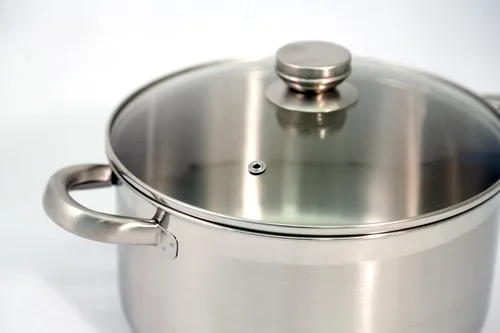 Vista 2 de ExcelSteel 503 7Piece 18/10 Utensilios de cocina de acero inoxidable con base encapsulada, plata