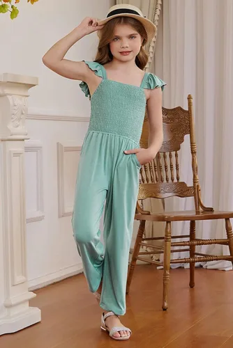 Vista 4 de blibean Enterizo para niña Tween Talla 4-13 años