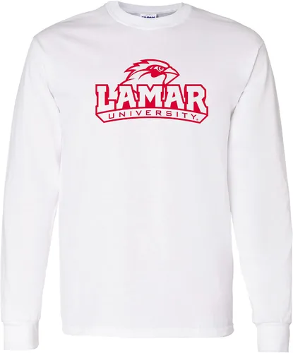 Vista 144 de NCAA oficial de College – University Team Color Arco Logo Manga Larga