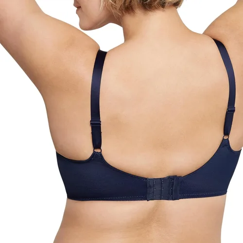 Vista 3 de Bali Women's Lilyette Minimizer Underwire Lace Trim, Microfiber Full Coverage Bra