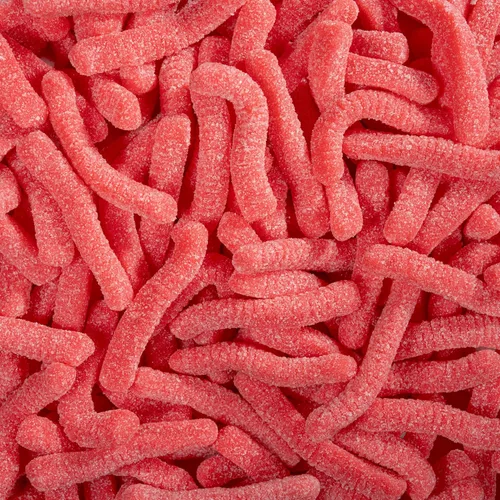 Vista 16 de Smarty Stop Sweet & Sour Multi Flavor, Gomitas de gusanos coloridos (1 libra (paquete de 1), frambuesa azul)