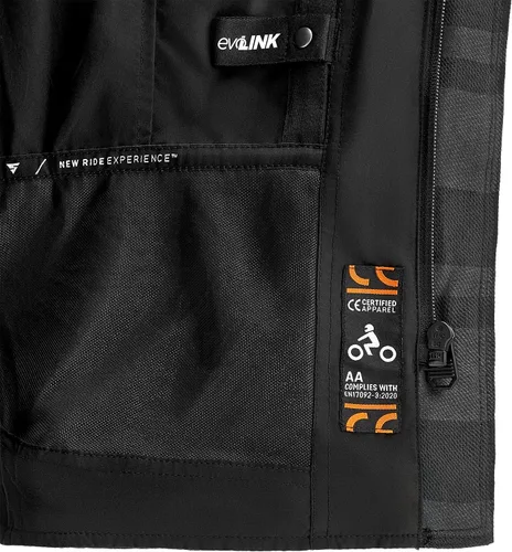 Vista 20 de SHIMA RENEGADE MEN 2 Camisa de motocicleta para hombre – Chaqueta de franela de motociclista a cuadros blindados con fibra QL – Aramida y capa