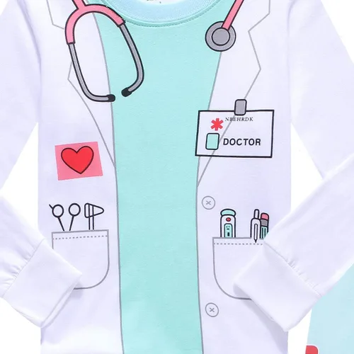 Vista 2 de Thombase - Pijama para bebé y niña, diseño de astronauta