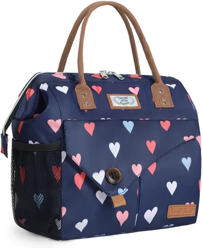 Vista 8 de Lekesky Lonchera térmica portátil para mujer, 11L, color gris