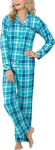 Vista 35 de PajamaGram - Pijamas de invierno para mujer - Pijamas de franela para mujer